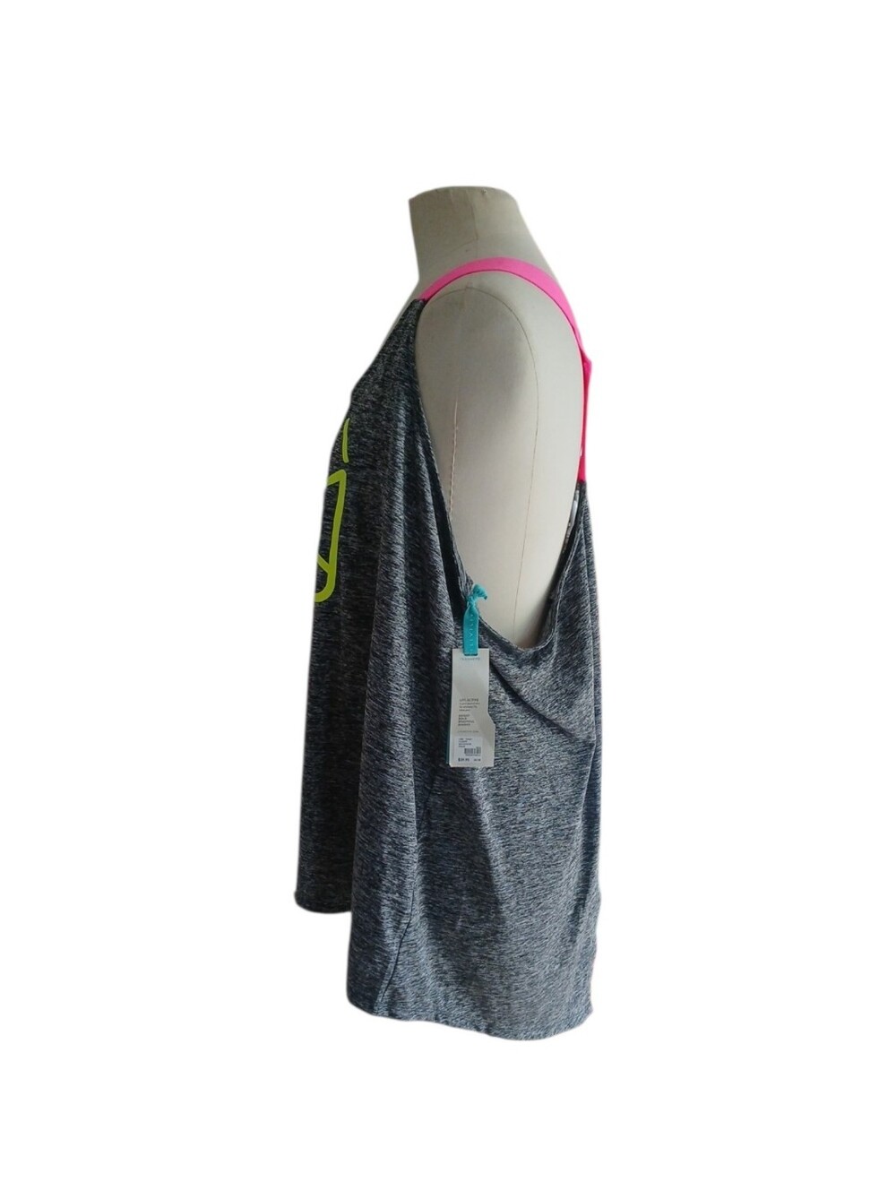 Livi Active Graphic Split Back Tank Top - Picture 4 of 7